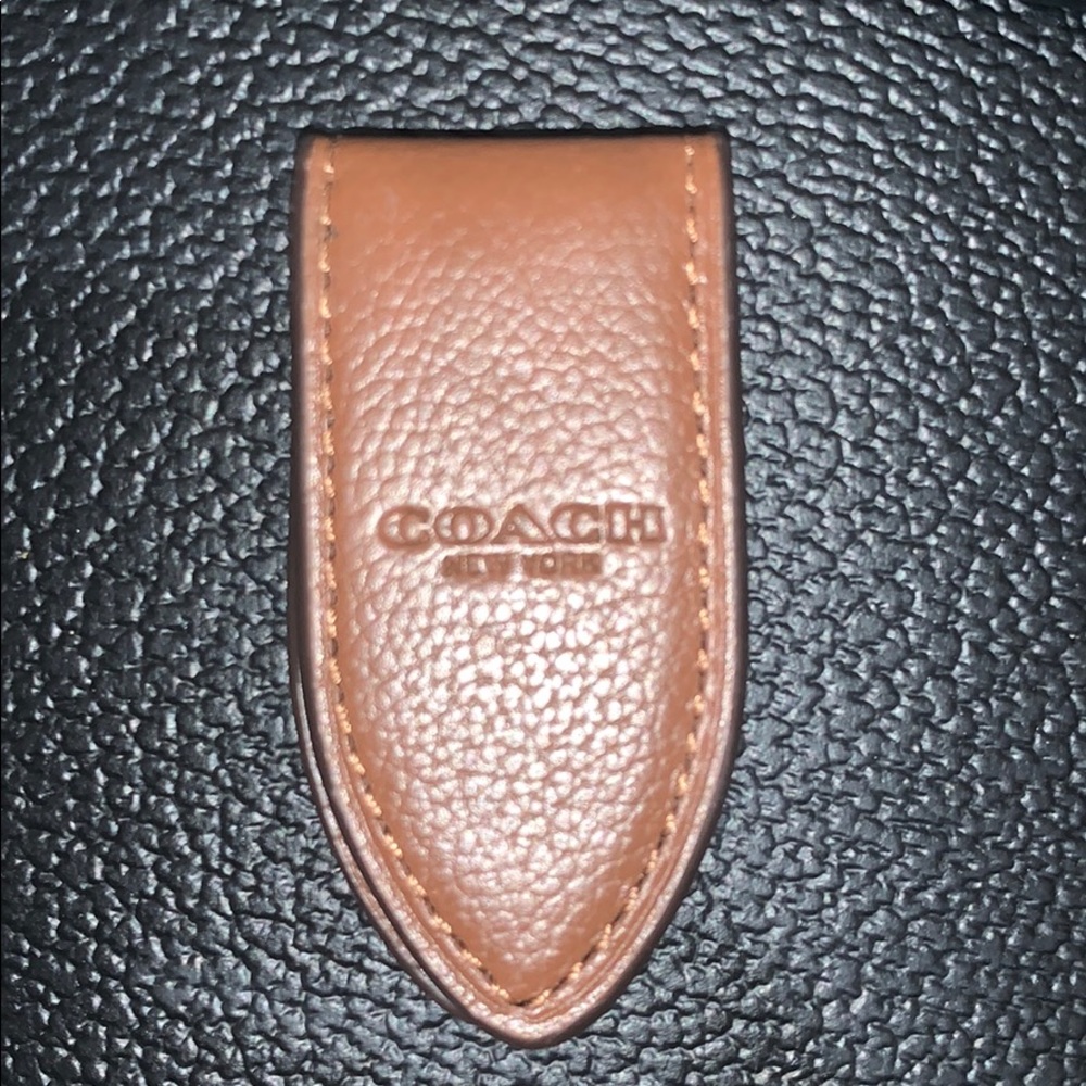 Coach leather Money Clip